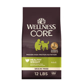 Wellness paquet avant affichant recette Healthy Weight, confiance propriétaire