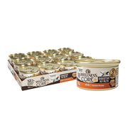 Wellness Core+ face de la boîte montrant la recette poulet et bénéfice digestif