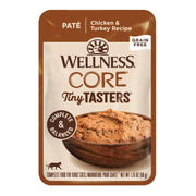 Wellness CORE packaging avant montrant le sachet et bénéfice praticité