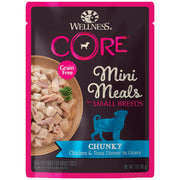 Wellness sachet avant montrant le design et l'appétence du produit