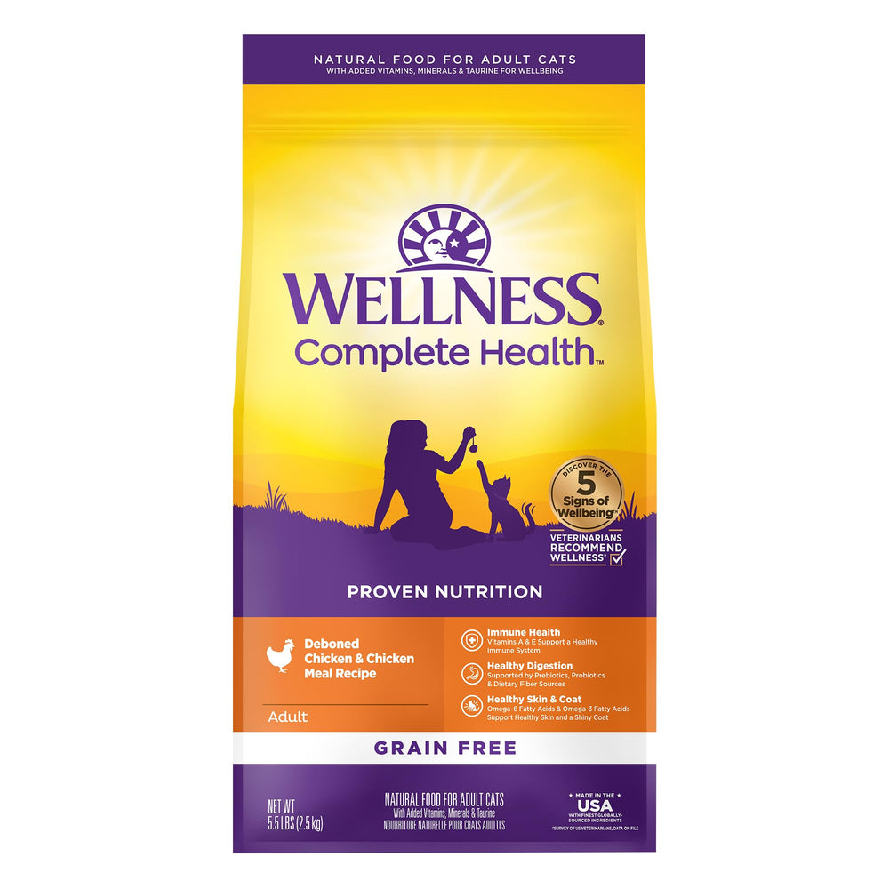 Wellness emballage avant présentant la marque et bénéfice nutritionnel