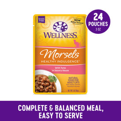Wellness gros plan sur la texture des morceaux pour un apport protéique visible