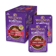 Wellness packaging avant montrant l’assortiment, ajoute saveur au repas