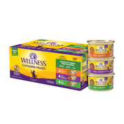 Wellness pack face de l'emballage montrant variétés et bénéfice nutritionnel