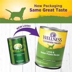 Wellness pâté gros plan sur la texture lisse pour acceptation facile