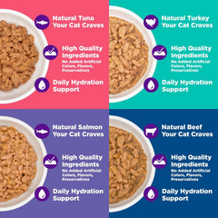 Wellness boîtes ouvertes 85 g facilitant portions fraîches et variées
