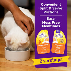 Wellness Purrfect Duos double portion séparée pour servir sans gaspillage
