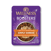 Wellness sachet avant montrant l'emballage pratique et appétence