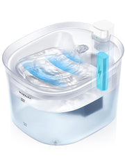 WellToBe vue de face montrant design ergonomique et distribution d'eau