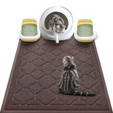 WePet tapis face entière montrant couverture XXL et protection du sol