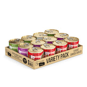 Weruva assortiment pack 12 face montrant boîtes pour variété repas