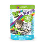 Weruva B.F.F. OMG pochette avant montrant la marque et la saveur appétissante