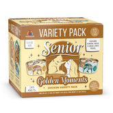 Weruva emballage Golden Moments face montrant variété et praticité