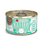 Weruva boîte face montrant la recette Kitten pour attirer les chatons