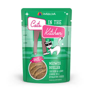 Weruva emballage Meowiss Bueller vue frontale montrant design et portion pratique