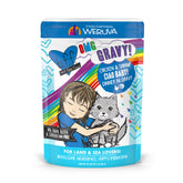 Weruva sachet devant montrant la marque et praticité pour repas rapide