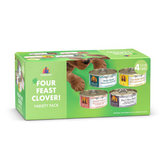 Weruva emballage pack Four Feast Clover montrant variété pratique