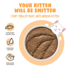 Weruva service en bol prêt à manger facilitant l’acceptation par le chaton