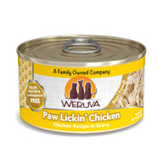 Weruva boîtes de Paw Lickin’ Chicken devanture appétissante et claire