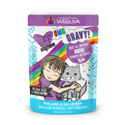 Weruva sachet avant montrant emballage pratique et portion individuelle