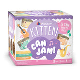 Weruva pack Kitten Can Jam vue frontale offrant diversité de saveurs