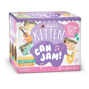 Weruva pack Kitten Can Jam vue frontale offrant diversité de saveurs