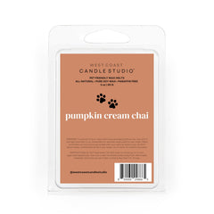 West Coast Candle Company packaging montrant sécurité pour animaux et parfum