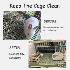 WEWAYKGJ mangeoire utilisée par un lapin réduit gaspillage de foin