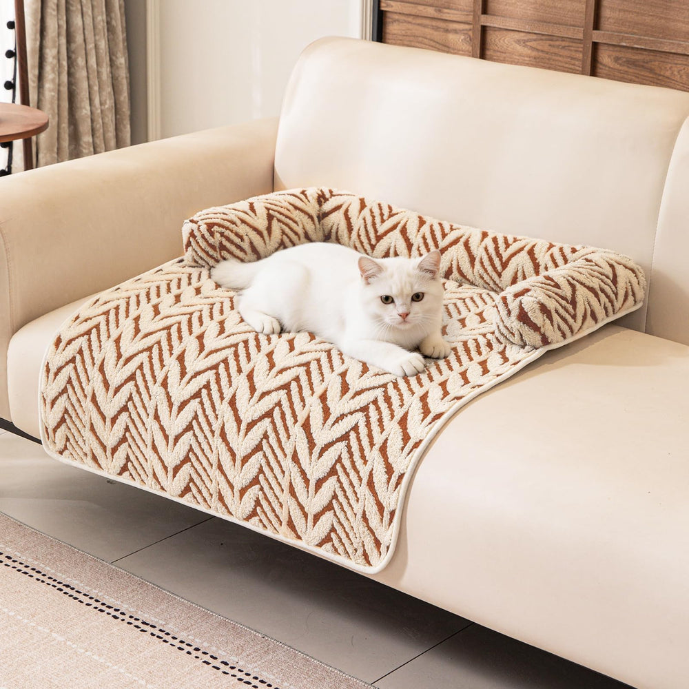 Whiskopia tapis face avant khaki offrant confort visuel et chaleur