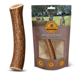 WhiteTail Naturals emballage face avant montrant antler propre et durable