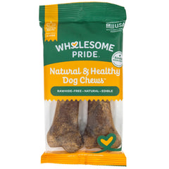 Wholesome Pride emballage avant montrant format et saveur citrouille