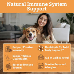 Wholistic Pet Organics poudre de colostrum concentrée bénéfice immunité