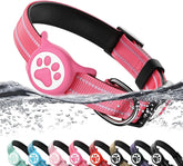 WhoseID collier face avant hotpink offre visibilité et style