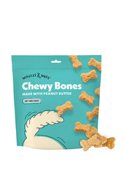 Wiggles & Wags emballage avant montrant 1 lb et maintien de fraîcheur