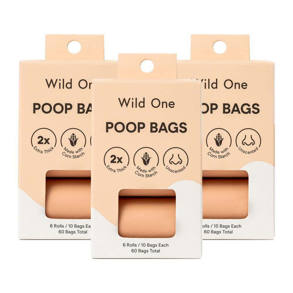 Wild One emballage avant blush montrant 180 sacs, pratique
