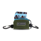 Wilderdog vue avant du porte-sacs montrant design compact et rangement