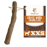 Wildfang bâton en bois de café emballage avant montrant produit naturel