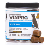 WINPRO pot de 60 friandises molles, pratique et dose quotidienne claire