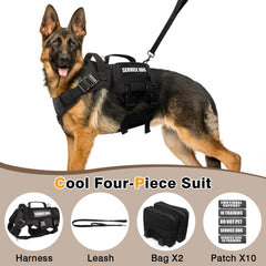 WINSEE harnais dos avec système MOLLE pour ajout de pochettes pratique