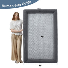 WNPETHOME housse en velours doux pour pelage et sensation agréable