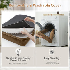 WNPETHOME housse amovible avec fermeture éclair pour nettoyage facile