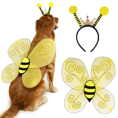 Wodison emballage devant du costume abeille montrant le set complet et ses couleurs vives