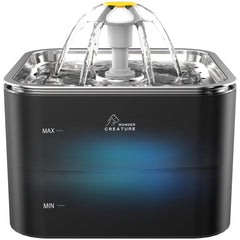 Wonder Creature couvercle inox résistant, aspect hygiénique pour durabilité