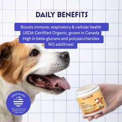 WONDER PAWS cuillère doseuse montrant portion, administration simple