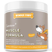 WONDER PAWS emballage avant montrant le format 3,17 oz et bénéfice mobilité