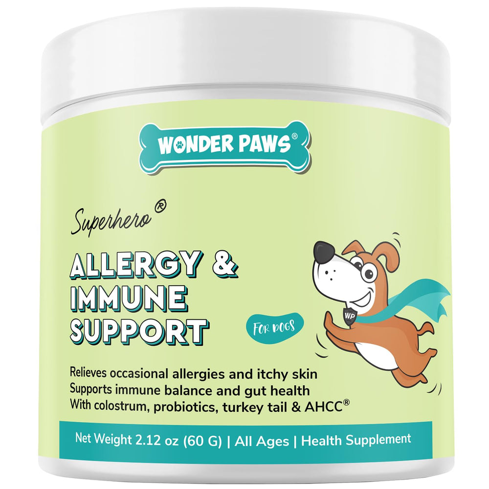 WONDER PAWS emballage face montrant la présentation et bénéfices