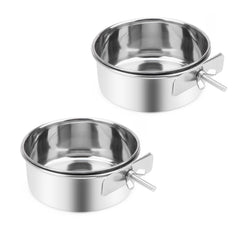 Wontee gamelles avant ensemble montrant deux bols inox robustes et antirouille
