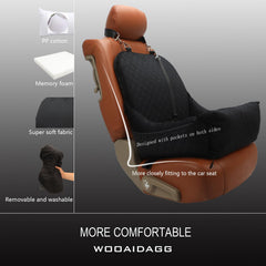 Wooaidagg base antidérapante et dossier pour tenue stable en trajet