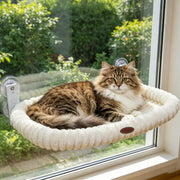 Woochpet hamac fenêtre face visible offrant vue et confort