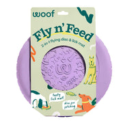 WOOF disque frontal emballage montrant praticité et portabilité